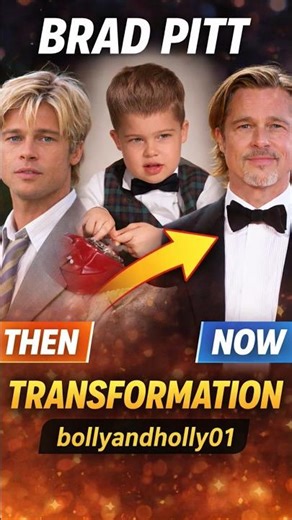 Brad Pitt 1963 ➜ 2026 | Then and Now Transformation