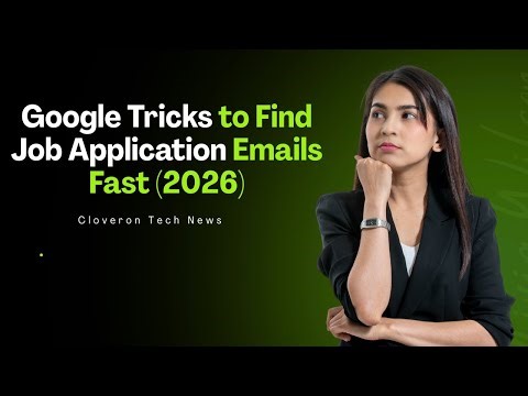 Google Tricks to Find Job Application Emails Fast 2026