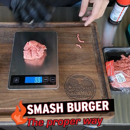 27K views · 67 reactions | Smashburger 101. The proper way to make smashburgers #smashburger #SmashBurgerSeason #smash #foodie #burgers #facebookpost ☀☀ | The Gallery Backyard BBQ | Facebook