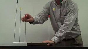 Resonance, forced vibration, and a tuning forks demo