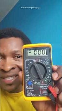 Measuring DC voltages: the simple method to avoid choosing the wrong range