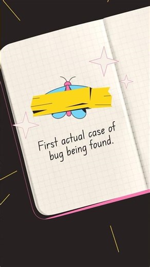 The Surprising Origin of Debugging 🦋 #shorts