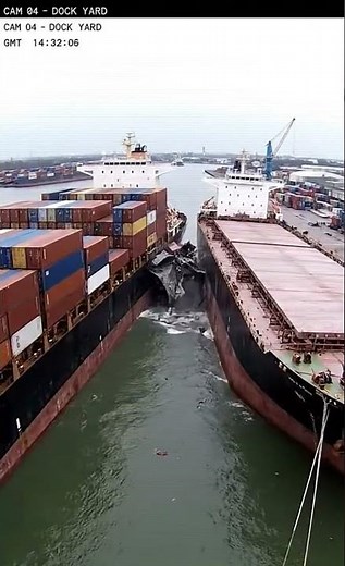 Ship Collision Aftermath! #DamageReport