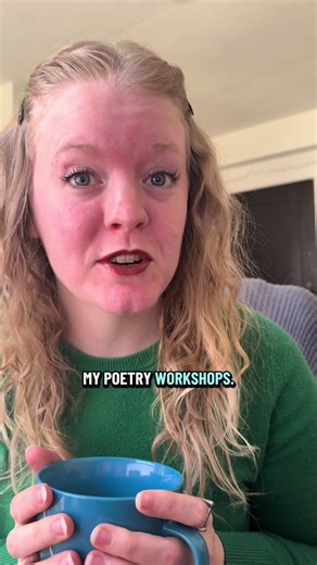 Day 2 of posting about my virtual poetry workshops in March #poetrytok #poetryworkshop
