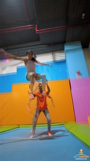 1.5K views · 19 reactions | Step into Skyjumper Trampoline Park and feel your feet grooving! Catch a glimpse of the fun soaring to new heights in this sneak peek. Book your experience at www.skyjumpertrampolinepark.com or contact us at +91 888 2288 001 for more information. #SkyJumper #CelebrateWithUs #TrampolinePark #SkyJumperTrampolinePark #FunTime #TripFun #Adventure #Chennai | SkyJumper Trampoline Park | Facebook
