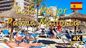 Cala Major Palma de Mallorca beach walk 4K 60 FPS UHD |  Nudity, Sexually and Explicit Video on YouTube