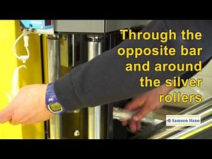 How to operate the Samson Nano pallet wrapping machine