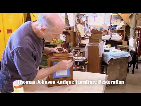 Restoring a Clock Case Finish - Thomas Johnson Antique Furniture Restoration
