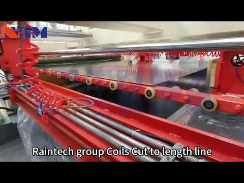 Coils Cut to length line #machine #cuttingmachine #cuttingmetal #cutline