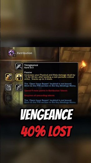 Ret Paladin Got Buffed but Vengeance Quietly Lost 40% of Its MAXIMUM | WoW Forever