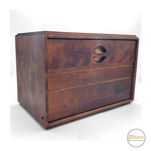 Vintage Wooden Bread Box Made in Canada by Baribocraft Around 1960 - Etsy Canada