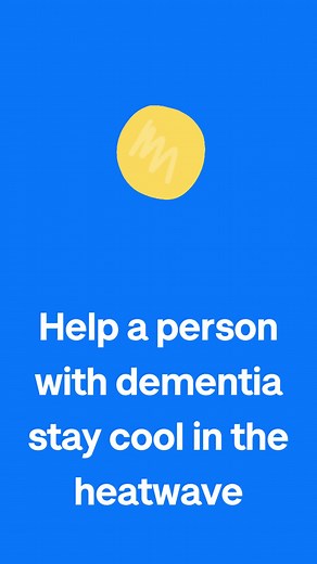 Gosh, it’s getting hot! Which means we need to look out for heat-related risks for people with dementia during this hot spell. So we’ve put together some top tips for staying safe when the temperature soars. 🌡️ Prevent dehydration - Leave glasses or jugs of water within easy reach; share a drink with the person; leave reminders to drink; and provide high-water content foods. 🥛 Make sure the person is dressed appropriately - Light-coloured, loose-fitting clothes made from natural fibres can hel