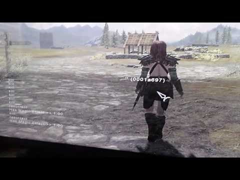 How to make girls naked in skyrim| no mods