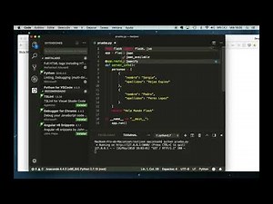 Developing a RESTful web service in JSON format using Python and Flask