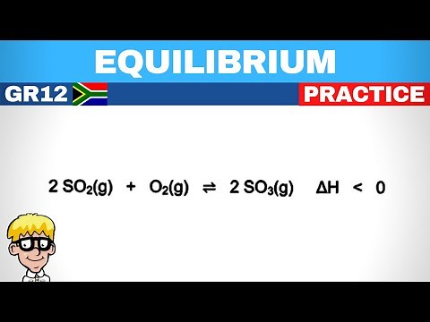Equilibrium Constant Grade 12: Exam
