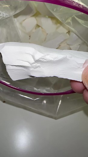 TikTok is back!!!!!! #crunchmuncher #cornstarch #cornstarchchunks #argo