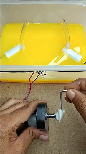 How I Controlled 2 Water Pump Using Gear Power | #diy #waterpump #project