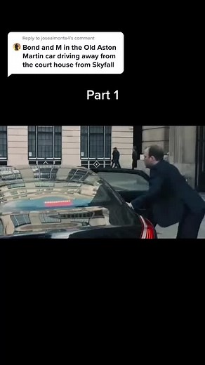 James Bond Aston Martin Scene in Skyfall