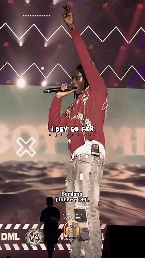 Bandana - Fireboy ft Asake Lyrics Video