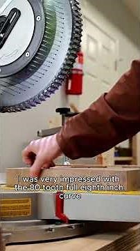 Grizzly Extreme Series T34556 Review: 12" Miter Saw Blade | ‪@goblinandgrain‬