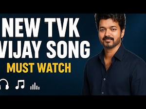 மாற்றத்தின் தலைவன் விஜய் புதிய பாடல் | தமிழக வெற்றிக் கழகம்