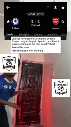 Reece James is clear! #agberofc #chelseafc #arsenalfc #PremierLeague #championsleague2022