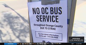 OCTA bus strike leaves commuters stranded throughout Orange County