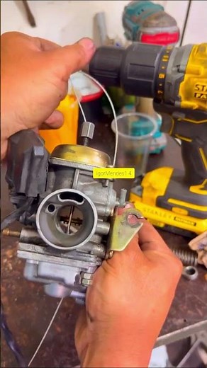 How to Fix Motorcycle Throttle Cable & Carburetor Fuel Bowl | Easy DIY Repair Guide 🛠️