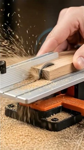 Mini Table Saw in Action 🔥#shorts #woodworking #tools