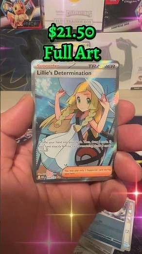 Pokemon Venusaur Box Lillies determination Full Art #pokemon #shorts #video #viral #tcg #cards #fun