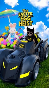 THE EASTER EGG HEIST! 🙀OH NO! WHO WILL HELP THE BUNNY? 🩵🐰 BATMAN JOJO AND NO DRAMA ROBIN TO THE RESCUE!!! 💛🐈🦙 #batman #robin #easterbunny #easter #eggs #hero #superhero #rescue #love #fun #happy #tigerjojo #nodrama #funny #cat #videos #dynamicduo #dccomics #catsofinstagram #reels | Tiger JoJo