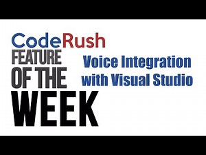 CodeRush Feature of the Week: Voice Integration with Visual Studio