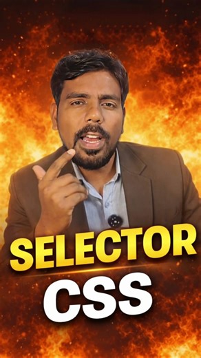 what is " Selector " of CSS ..#ytshorts #facts #trending #programming#coding#css #shortsfeed#shorts
