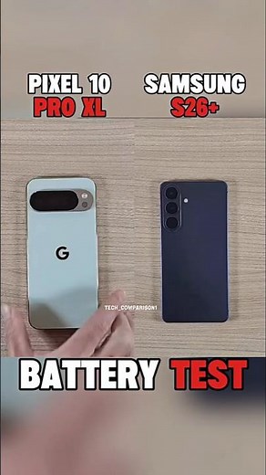 💀Pixel 10 Pro Xl Vs Samsung S26+ Battery test!💀