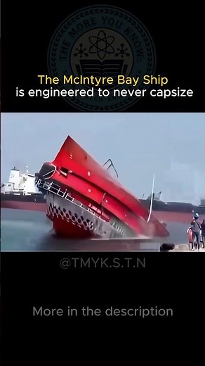 The Impossible Ship That Refuses to Sink #engineering
