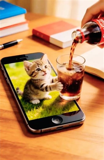 Refreshing Digital Treat #aimagic #shortsfeed