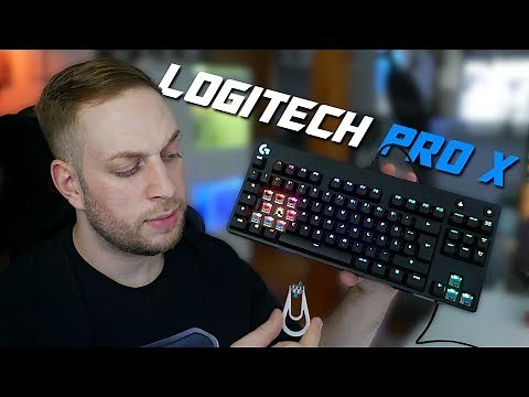 Spielen wie die Pro Gamer mit der neuen PRO X Tastatur von Logitech !!!