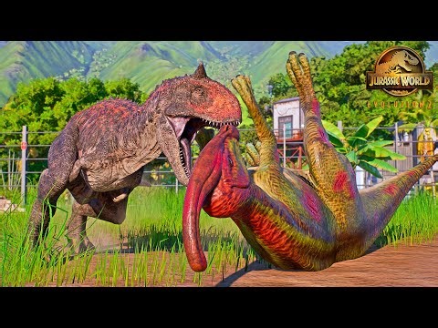 CARNOTAURUS Hunt & Fight! – Beast Mode in Jurassic World Evolution 2 🦖🔥