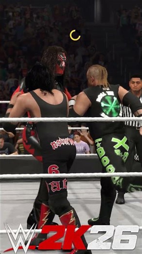 KANE DESTROYS X-PAC & ROAD DOGG 😱 Double Chokeslam from HELL 🔥 #WWE2K26