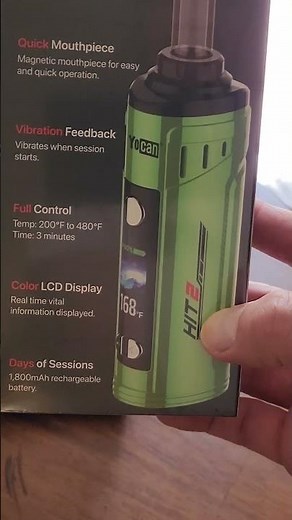 The Hit2 from Yocan - A new portable dry herb vape