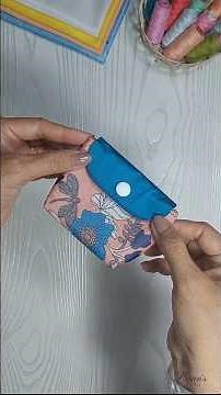 Fast & Easy Mini / Small Wallet Sewing Tutorial | Coin Wallet Step by Step