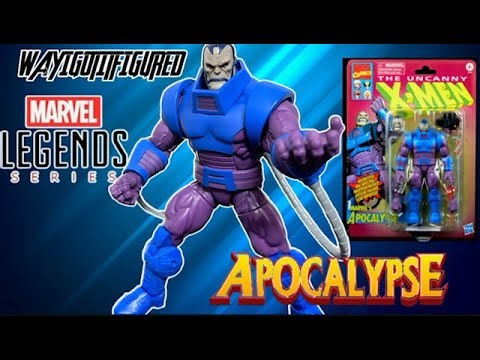 You Are Not Fit To Survive! Marvel Legends Retro Card Apocalypse Unboxing