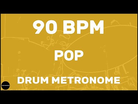 Pop | Drum Metronome Loop | 90 BPM