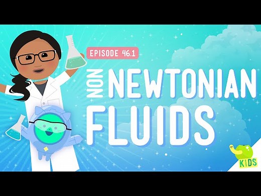 Oobleck and Non-Newtonian Fluids: Crash Course Kids #46.1 - Videos For Kids