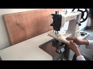 Machine à coudre le cuir