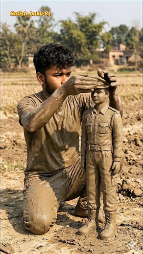 Teri mitti me mil java song indian Army murti create #murti #armylover #armystatus #cartoonvideo