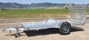 6'x12' Aluminum Utility – Silverwing