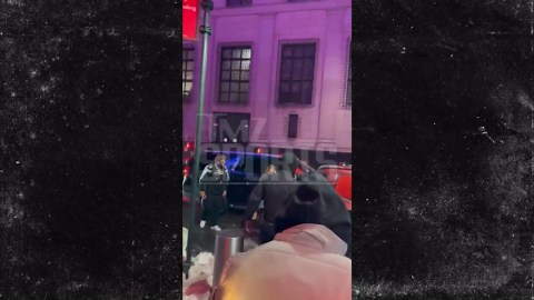 Druski Hits Lakers-Knicks At MSG w/ OnlyFans Star Sky Bri