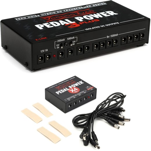 Voodoo Lab Pedal Power 3 Plus High-current 12-output Isolated Power Supply with X4-18V Expander Kit