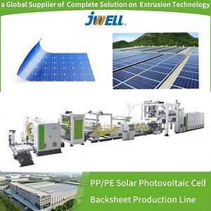 [Hot Item] Advanced Plastic Extruder for Solar Photovoltaic Film Manufacturing